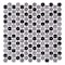 Andova Tiles SAMPLE- Space 3/4 in. Glass Mosaic Wall & Floor Tile SAM-ANDMARB1012 - alternate 3